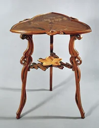 Nenuphar-Beistelltisch, ca. 1900